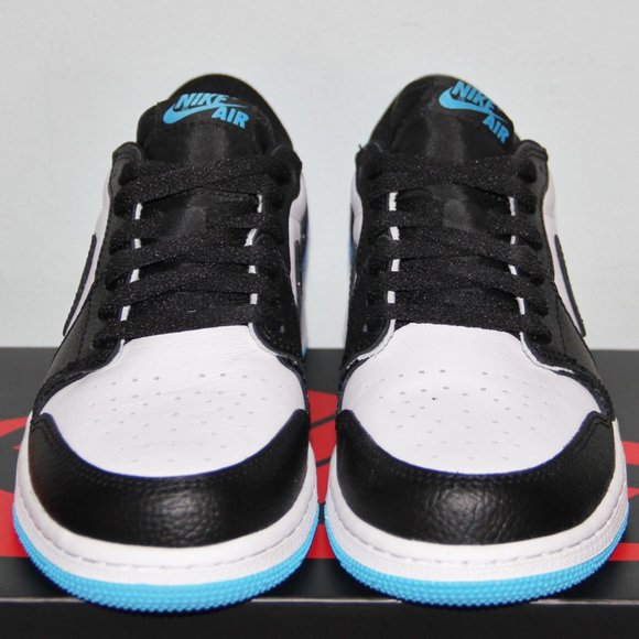 Nike Air Jordan 1 Low GS UNC 6Y 6.5Y 7Y Womens 7.5 8 8.5 - Picture 4 of 7